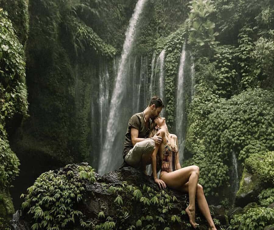 "Private Tour: Sendang Gile, Tiu Kelep Waterfall & Sembalun" - Sendang Gile: the tropical forest walk and the water at the end
