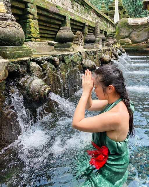 Private ubud tour Rice teracce, temple & Secret waterfall - Tibumana waterfall: the payoff at the end of the day