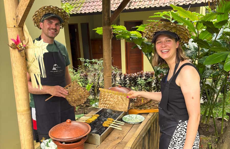 Pure Bali Village Experience Cooking & Jamu Class, Transfer - Balikaru herb and spice garden: where cooking flavor starts