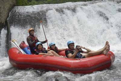 Quad Bike Bali With Tunnel, Waterfall and Rafting Adventure - Getting to the Start: Pickup, Private Group, and Mobile Ticket