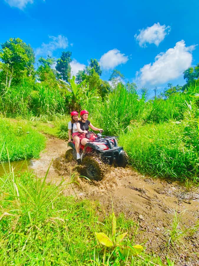 Quad ride, waterfalls & aunthentic cooking class in munduk - Two waterfalls near Wanagiri village: stairs, swimming, and quiet photo time