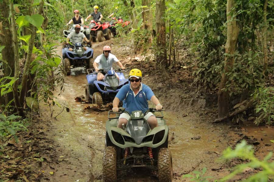 Rock Mud Fun ATV Quadbike Uluwatu - Lunch at the finish: Fried rice or noodles in the open air