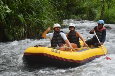Sidemen-Bali: Private Rafting Telaga Waja River with Lunch - Getting ready at Bukit Cilli Rafting (BCR)