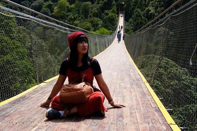 Situ Gunung Waterfall & Suspension Bridge Sukabumi start Jakarta - Gede Pangrango jungle time: why a private guide helps