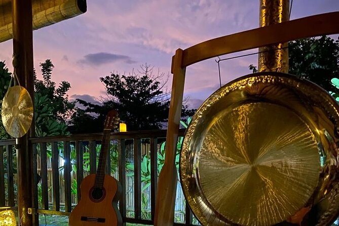 Sound Bath Healing Journey on the Island of Nusa Lembongan - Sound Bath in an Open-Air Balinese Shala on Nusa Lembongan