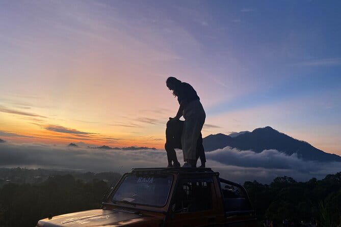 Sunrise + Jeep + Photographer - Sunrise from Mount Batur Without the Full Trek Grind