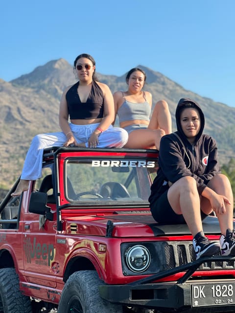 Sunrise Jeep Tour Mount Batur & Hot Spring (Private Tour) - Batur Natural Hot Spring: Showers, Tea or Coffee, and a Real Reset