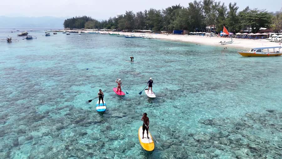 Sunrise Stand Up Paddle Board With Drone Shoot - Sunrise SUP in West Nusa Tenggara: what makes it worth $18