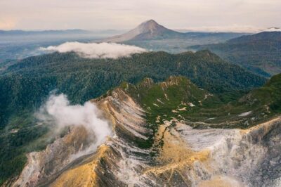 Sunrise Tour or Hiking Mount Sibayak From Medan - When Sipiso Piso Steals the Show (120 M of Water)
