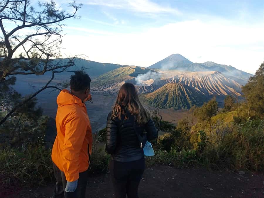 Surabaya or Malang : Bromo, Tumpaksewu waterfall in 2 days - Pickup, drop-off, and flight timing from Surabaya
