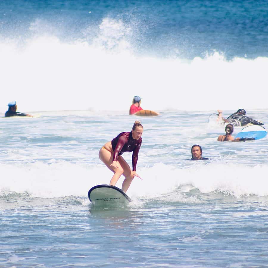 Surfing Class for Beginners Legian Beach Bali - Small groups and friendly instructors: how to get the coaching you paid for