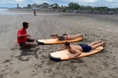 Surfing Trip or Lesson with Coaching in Bali - From coffee chat to pop-up practice: the 4-hour flow