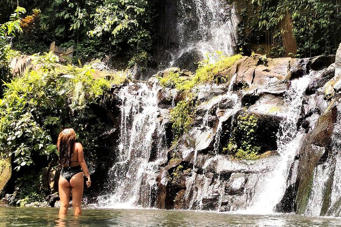 Swimming At Taman Sari Waterfall & Visit The Best Site Of Ubud - dAlas Swing Over Jungle and Rice Fields