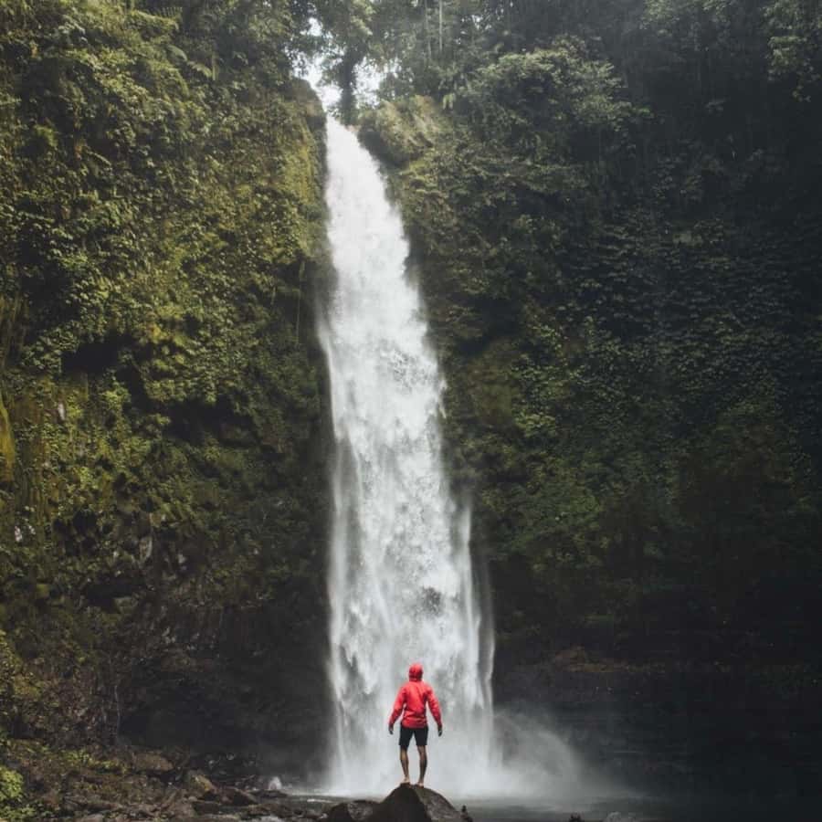 Tanah Lot-Nung Nung Waterfall-Jatiluwih and Bedugul - Nung Nung Waterfall: 70-Meter Drama and a Guided Walk