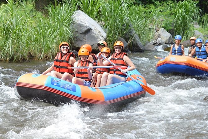 Telaga Waja Rafting (Include Lunch & Return Transportation) - Gear Up: helmets, lifejackets, waterproof bags, and the safety rhythm