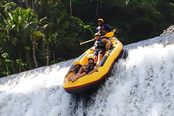Telaga Waja White Water Rafting - With No Step or Stair : Bali Best Adventures - Telaga Waja rafting’s best trick: action without a stair headache