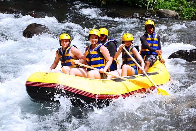 Telaga Waja White Water Rafting - With No Step or Stair : Bali Best Adventures - Three hours on Telaga Waja: calm paddles, then real drops