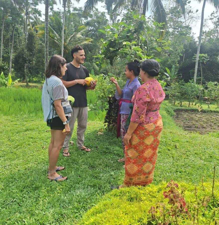 The Authentic Balinese Cooking Experience - The Walk Through Rice Fields: See Daily Life Before You Cook