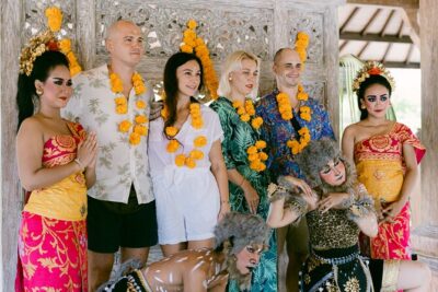 The Balinesia Lu'au - 'A Kampung Bali Experience & Dinner Show' - Water Blessing, priest-led spirituality, and the “start on a meaning” effect