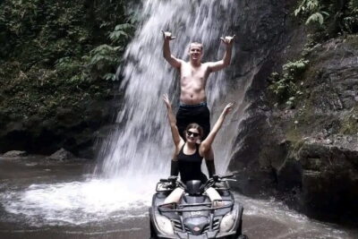 The Best Kuber ATV Ride - Plantation tea and Indonesian lunch: how they fit after the dust settles