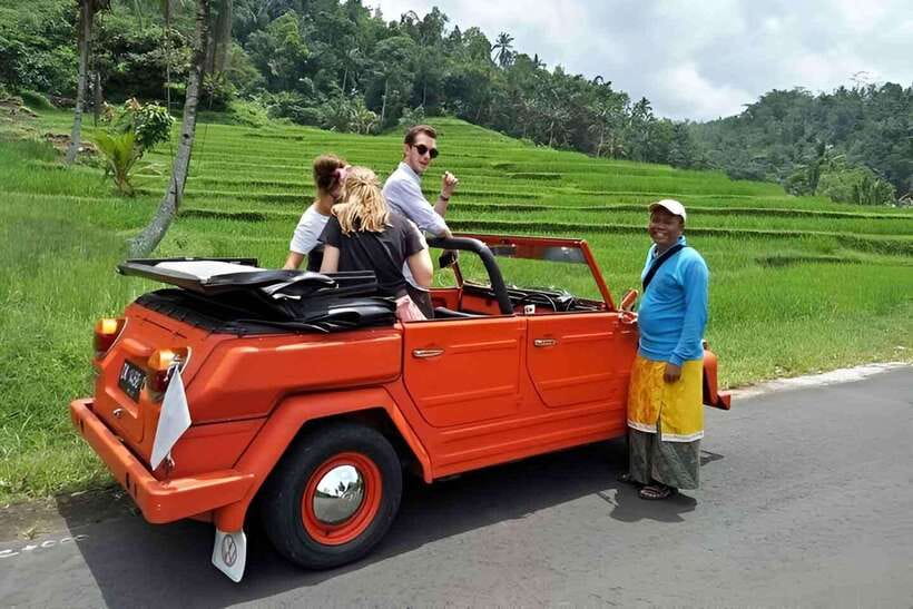 The Gate of Heaven Tour by VW Safari Classic Car - Tirta Gangga Water Garden: a calm hour after the temple