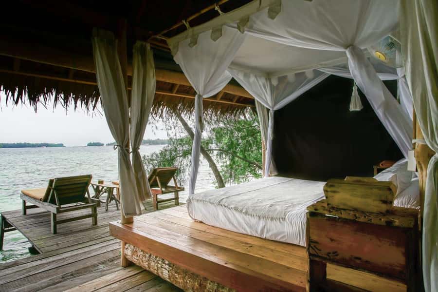 Thousand Island Jakarta: Macan Eco Lodge Package - From Marina Ancol to Pulau Macan: the boat ride and the mood shift