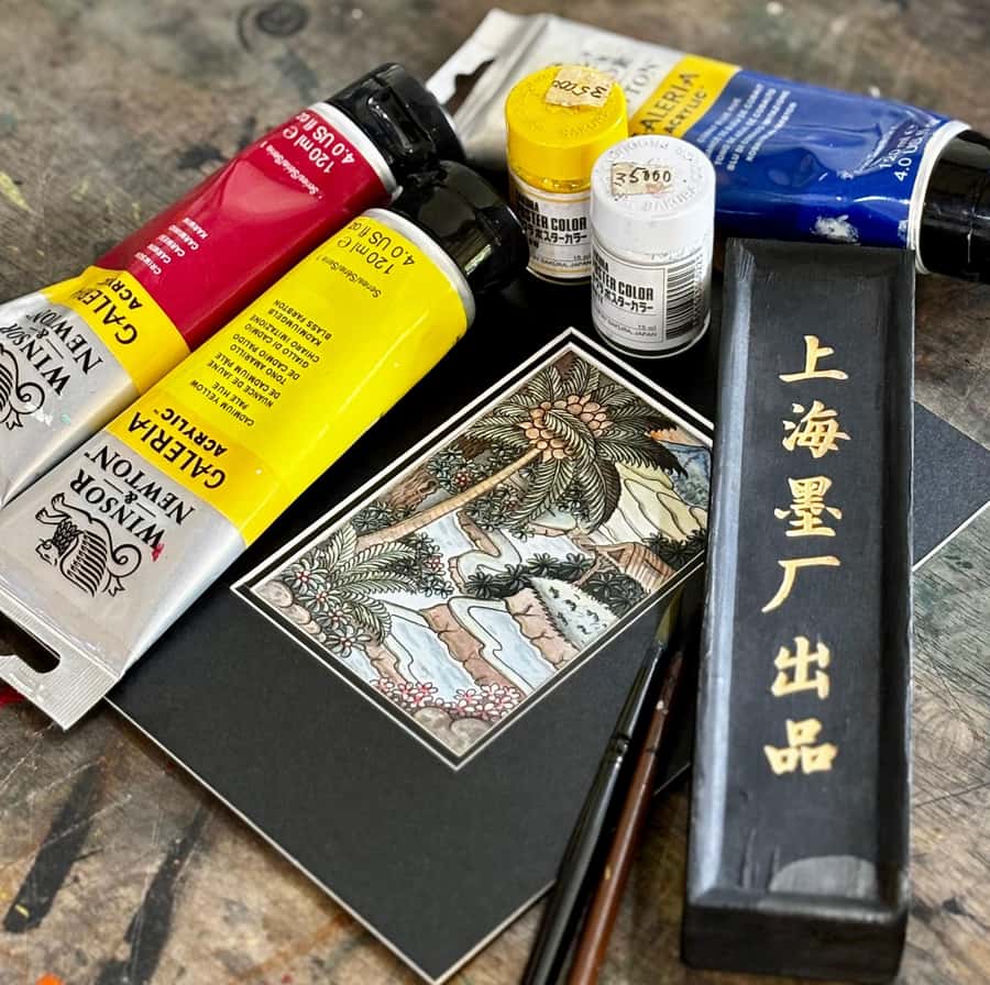 Threads of Tradition Miniature Keliki Painting Workshops - What’s Included (and What You’ll Need to Add)