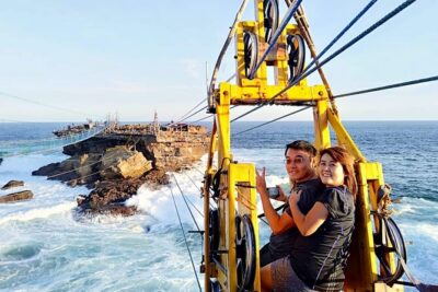 Timang Beach Gondola & Pindul Cave Tubing Adventure - Pindul Cave tubing: calm motion and the light-of-heaven effect