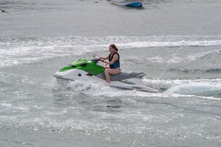 Triple Package Self Drive Jet Ski, Banana & Parasailing - Where you start and what this package feels like