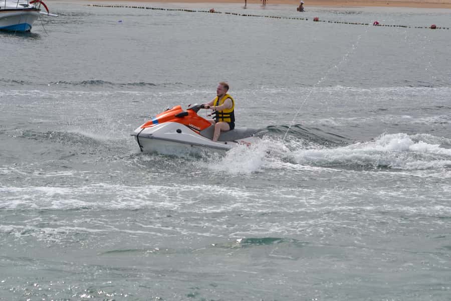 Triple Package Self Drive Jet Ski, Banana & Parasailing - Staff, language, and what “private group” means on the ground