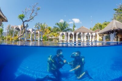Try Dive Program in the Biorock Pemuteran - Check-in and gear setup: getting organized without fuss