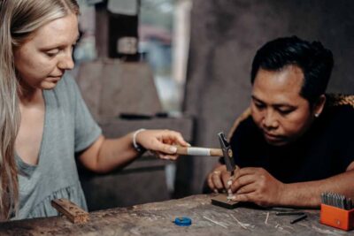 Ubud: 2-Hour Make Your Own Silver Jewellery Class - What You Make in 2 Hours: Rings, Earrings, Pendants, and More