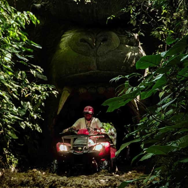 Ubud: ATV Bike Tour Kingkong Temple Cave,Waterfall-Free pool - Key highlights to know before you go