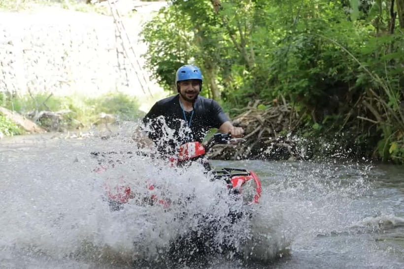 Ubud: ATV Bike Tour Kingkong Temple Cave,Waterfall-Free pool - Lunch, showers, lockers, and why this is better than it looks