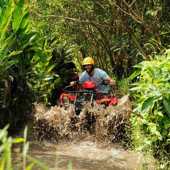 Ubud: ATV Bike Tour Kingkong Temple Cave,Waterfall-Free pool - Safety briefing and basic training: your real starting point