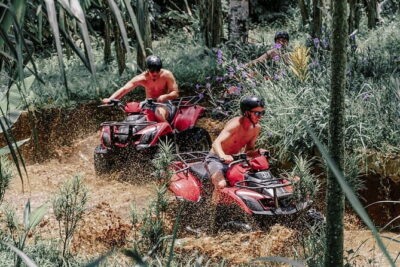 Ubud ATV Quad Bike Adventure with Lunch and Cretya Pool Access - Stop 1: The ATV guided adventure through Ubud’s mix of terrain