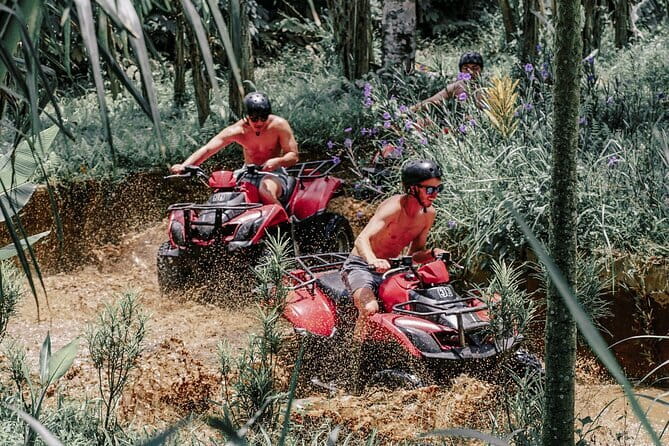 Ubud ATV Quad Bike Adventure with Lunch and Cretya Pool Access - Stop 1: The ATV guided adventure through Ubud’s mix of terrain
