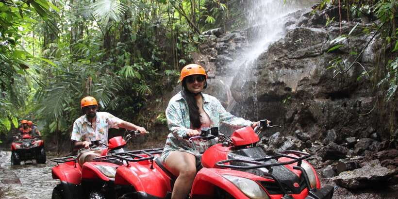 Ubud: ATV Quad Bike and Jungle Swing with Waterfall Tour - Key highlights worth your attention