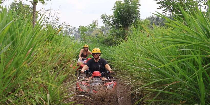 Ubud: ATV Quad Bike and Jungle Swing with Waterfall Tour - Tegenungan Waterfall: Iconic Greenery, Swimming, and Real Chill Time