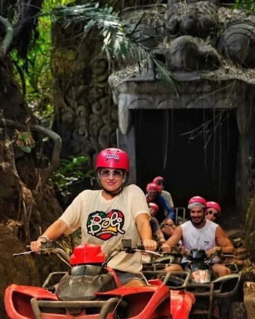 Ubud: ATV Quad Bike, Rafting, and Infinity Pool Tour - ATV Quad Bike Through Ubud Villages, Rice Fields, Rivers, and Caves