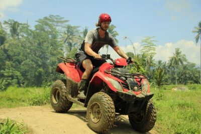 Ubud ATV Quad Bike through river, Jungle, waterfall & rice fields - The core route: rivers, jungle tracks, and waterfall scenery
