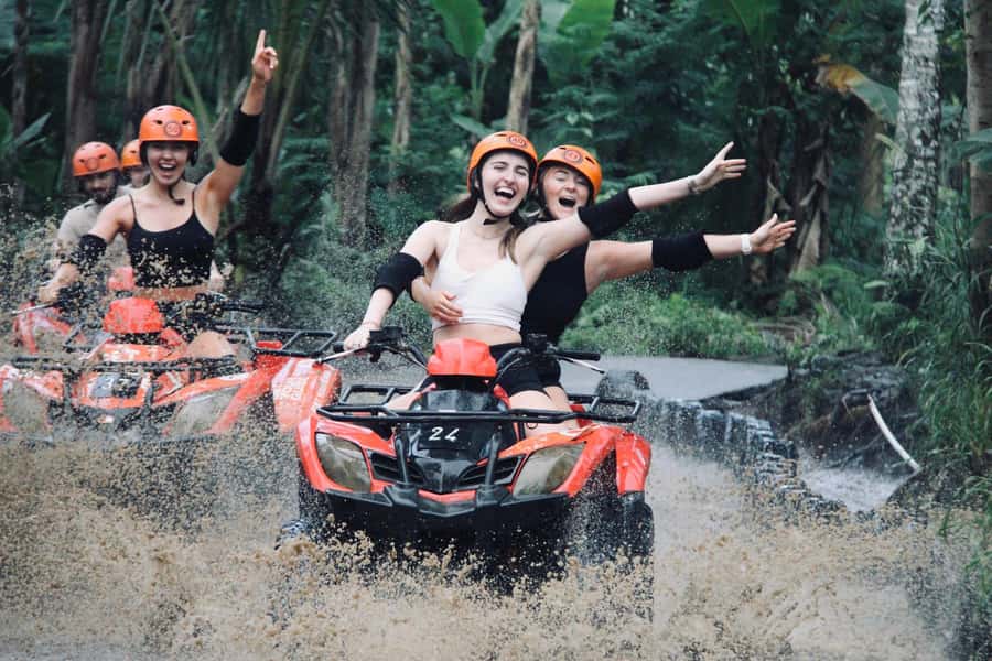 Ubud: ATV Quad Bike, Zip-line and Cretya Alas Harum Tour - Ziplining at Alas Harum: quick thrills and great photo angles