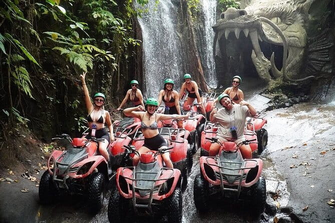 Ubud ATV Ride with Waterfall, Dragon Cave & Lunch – 2 Hours - Rice Paddies to Waterfall: The Scenic Breathers