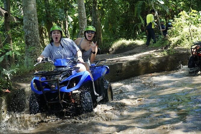 Ubud ATV Ride with Waterfall, Dragon Cave & Lunch – 2 Hours - Rivers, Mud, and Donut Mud: The Thrill Part