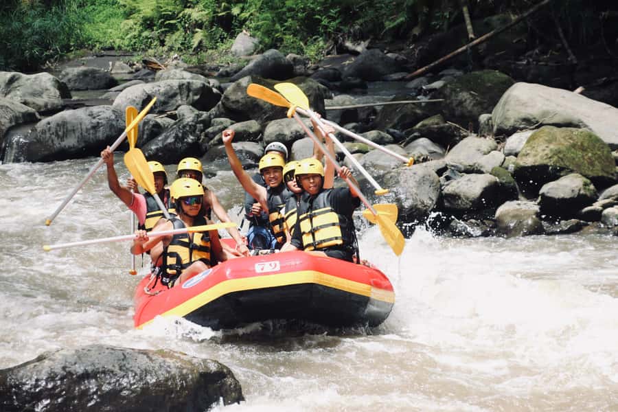 Ubud ATV &Water rafting - Ayung River White-Water Rafting: Waterfalls and Scenic Gorges