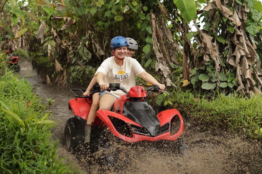 Ubud ATV &Water rafting - Rice Paddies, Bamboo Forest, and Rural Village Passing