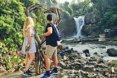 Ubud Bali Driver - Private Driver in Ubud - Kanto Lampo Waterfall: A Sloping Rock Setting That Can Be Gorgeous
