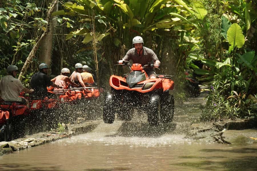 Ubud Bali Fun Atv Quad Bike And With Lunch - The Off-Road Track Through Ubud: Rice Fields, Mud, and Tunnels