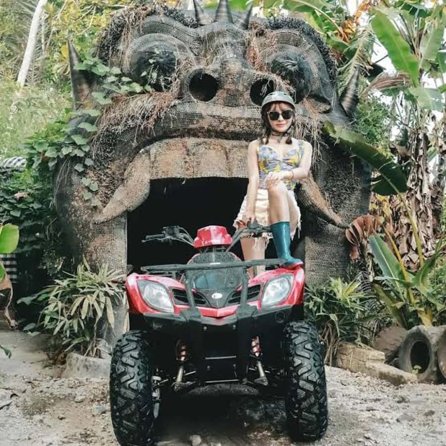 Ubud Bali Fun Atv Quad Bike And With Lunch - Lunch Break in a Natural Setting: Fuel Without the Food Search