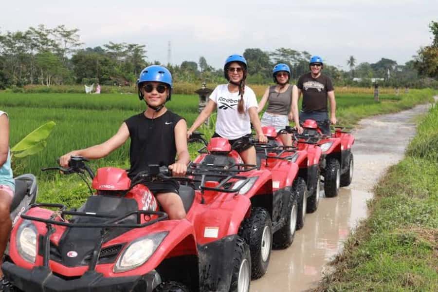 Ubud Bali Fun Atv Quad Bike And With Lunch - Choose Your Bike Style: Single or Tandem ATV